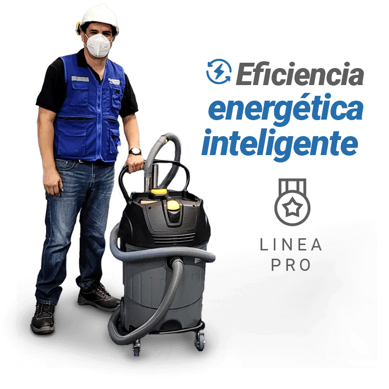 Equipos de limpieza eficientes e inteligentes